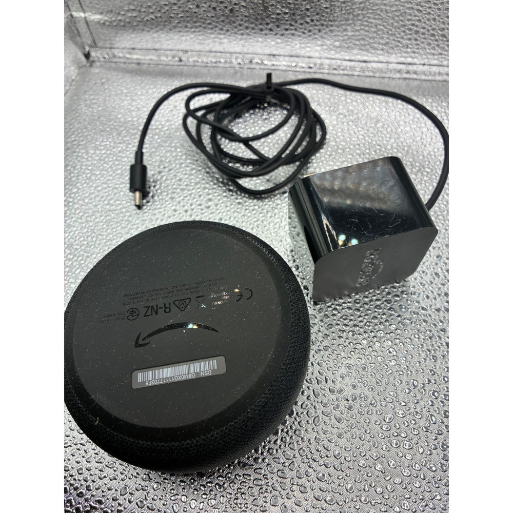 Amazon Echo Dot 3rd Gen Smart Speaker Charcoal C78MP8 with Power Adapter
